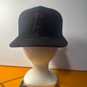 Los Angeles Angels New Era MLB 2010 All Star Game Side Patch Snapback Hat Black
